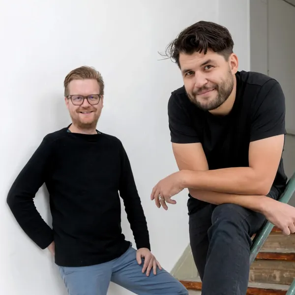 Portret van Kranen en Gille